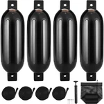 Boat Fenders 6.5 X 23 Inflatable Ribbed With Center Holes Vevor Bumpers. Fixed Price $89.99.