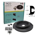 Taco Marine 1-1/16" 11/16" Black Flexible Rub Rail Kit, V11-0809BBK50-2. Fixed Price $274.95.