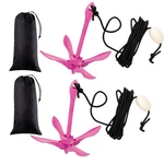 2 Pack Kayak Anchor Kit 3.3LB Folding Grapnel Boat Fi.... Fixed Price $95.19.