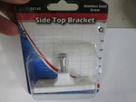 Boater Sports 55160 White High Impact Nylon Side Top Bracket. Fixed Price $9.99.