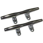 Perko 4" Open Base Cleat - Chrome Plated Zinc Pair 1188DP4CHR. Fixed Price $48.29.