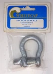 Galvanized Anchor Shackle 5/16' New Old Stock Whitecap Industries S-1531P. Fixed Price $9.99.