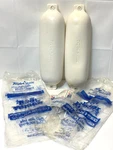 Set Of Taylor Made Hull Gard Marine Boat Inflatable Vinyl Fenders 5.5" X 20". Fixed Price $42.99.