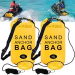 2PACK Waterproof Sand Anchor Bags With Rope Buoy For Kayak Jet Ski Boats. Fixed Price $39.90.