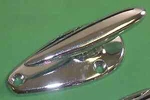 Perko 0566DP3CHR #3 3" Streamline Cleat Chrome Plated Zinc. Fixed Price $14.31.