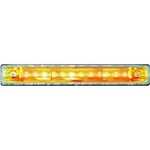 Seasense Led Utility Amber Light Strip 6" Chrome Bezel #50023616. Fixed Price $17.81.
