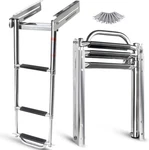 3 Step Ladder Under Platform Slide Mount Boat Boarding Telescoping Spring. Fixed Price $52.99.