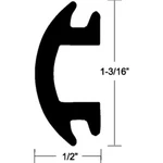 Taco Metals V12-4144BKA50-1 Flexible Rub Rail Insert Kit Black. Fixed Price $169.85.