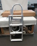 Dockmate Wide 4 Step Lift Aluminum Ladder 736367 Silver Marine Boat. Fixed Price $199.95.