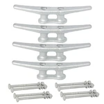 Dock Cleats 6 Inch With Fastener,hot Dipped Galvanized Cast Iron Boat D.... Fixed Price $35.40.