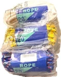 T.w. Evans Cordage Rope 20FT X 3/8IN Random Color Blue, Yellow, White. Fixed Price $14.95.