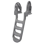 Dock Edge 2084-F Stand-off Flip-up Polyethylene Roto Molded 4-STEP Ladder Grey. Fixed Price $309.28.
