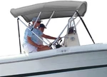Survivor Marine Products Bimini Top (fabric Only), Gray, 4-FEET Length X 36-INCH. Fixed Price $94.22.