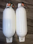 Ozark Trail Inflatable Vinyl Boat Fender-white 4.5 X 16 (2 Pack). Fixed Price $34.50.