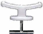 Dock Edge Classic Cast Aluminum Instacleat With White Finish, 5". Fixed Price $58.72.