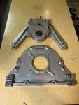 Vintage Oldsmobile 303 Marine V-drive Jet Boat Motor Plates Nicson Debbold. Fixed Price $290.00.