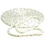 Seachoice 47611 Premium 3-STRAND Twisted Nylon Dock Line, White W/ Blue Tracer. Fixed Price $29.65.