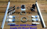 Lunmar Boat Lifts 3000# Pontoon Cradle Kit Wood Mount. Fixed Price $2160.13.