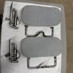Weaver Davit Heads 110, Rubber Pads RP101, Yokes RSH120 Preowned Fresh Water. Fixed Price $259.99.