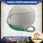 Twisted Anchor Rope 1/2"X200' Feet Three Strand Nylon Braided Boat Dockline. Fixed Price $46.59.