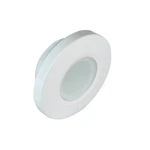 10-30V Round 2" Diameter Clear Lens White Housing Aluminum Boat Deck Light. Fixed Price $185.95.