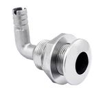 Whitecap 90-DEGREE Duplex Ss Thru-hull 1-1/2" Hose #6581X. Fixed Price $142.90.