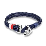 Double Strand Anchor Bracelet Waterproof - Nautical Rope Stainless Steel Sporty. Fixed Price $26.00.
