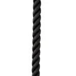 New England Rope 1/2" X 25' Nylon 3-STRAND Dock Line Black #C6054-16-00025. Fixed Price $56.69.