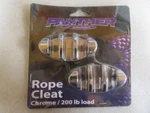 A6A Panther 55-8200 Chrome Rope Cleat Lb Load Oem New Factory Boat Parts. Fixed Price $16.11.
