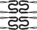 4 Pack Marine Bungee Dock Line Boat Mooring Rope Anchor Cord Stretch Us. Fixed Price $29.99.