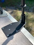 Shallow Water Anchor Bracket For Pontoon/fishing Boat Texture Black Powder Coat. Fixed Price $79.99.