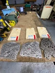 3 Sets Hkk #60-1R Heavy-duty 10FT Roller Chain 160 Links Stainless Steel. Fixed Price $165.00.