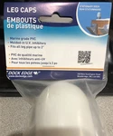 Dock Edge Marine Grade Leg Caps (4 Pcs) White 1-7/8 Dia.. Fixed Price $19.95.