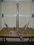 Northill Seaplane Aircraft Folding Anchor Stainless Steel Rare U.s. Made. Fixed Price $325.00.