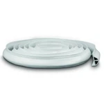 16' White Horizontal Dock Edging Marine Grade Flexible Pvc Shaped Rub Rail. Fixed Price $71.99.