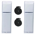 Extreme Max Boattector White Flat Fender 2-PK 24" 3006.7228 RT-HH-1C2WHT. Fixed Price $27.20.