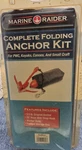 New Marine Raider Folding Anchor Kit For Kayak, Canoe, Pwc, Small Craft 3.5 Lb.. Fixed Price $27.96.