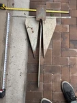 Hooker 22 Folding Boat Anchor 36 27LB Vintage Marine Nautical. Fixed Price $192.50.