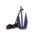 Seachoice New Pwc Vinyl Coated Fluke Anchor W/ 25 Ft. Line, 50-41160. Fixed Price $34.94.