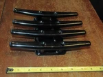 4-BLACK 8" Nylon Cleat Boat Marine Dock Anchor Line Tie-down Free SHIPPING/PO153. Fixed Price $15.25.
