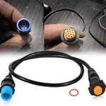 Garmin 8-PIN Transducer To 12-PIN Sounder Adapter Cable With Xid 010-12122-10. Fixed Price $22.50.