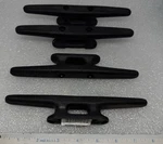 4 Play-star Ps 1191 Black 8" Resin Cleat Dock Rope Tie Down Anchor Marine Boat. Fixed Price $14.99.