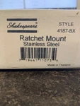 Shakespear Ratchet Mount Stainless Steel Part # 4187-BX. Fixed Price $32.99.