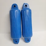 Attwood Blue Oval Plastic Nautical Boat Fender 4"X16" White Set Of 2. Fixed Price $22.85.