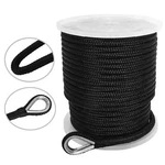 Novelbee Double Braided Nylon 3/8INCH X 300FT Boat Dock Lines Mooring Rope.. Fixed Price $79.99.