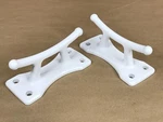 Two Brand New Dock Edge 6.5" Classic Cleat White 2506W-F DE2506WF. Fixed Price $19.95.