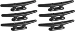 6 Pack 8 Inch Marine Boat Cleat, Dock Nylon Cleats, Kayak Rope Black. Fixed Price $17.00.