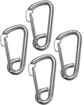 Us Stainless Pieces Steel 316 Spring Hook Carabiner 1/4" (6MM) Marin. Fixed Price $26.27.