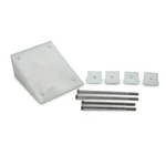 Power-pole Transom Wedge Kit Vertical 22 Degree (white). Fixed Price $87.99.