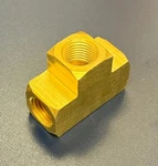 Seachoice Marine Brass Tee 1/4" Female Threads For Two Motor Gas Lines #20891. Fixed Price $6.90.
